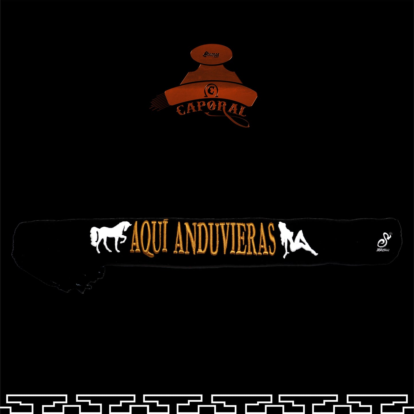 SARAPE CAPORAL CON BORDADO