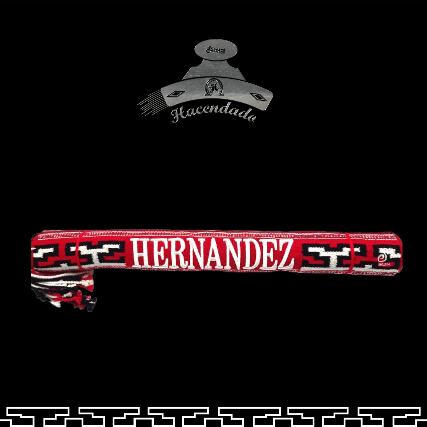 SARAPE CHARRO HACENDADO CON BORDADO 3D