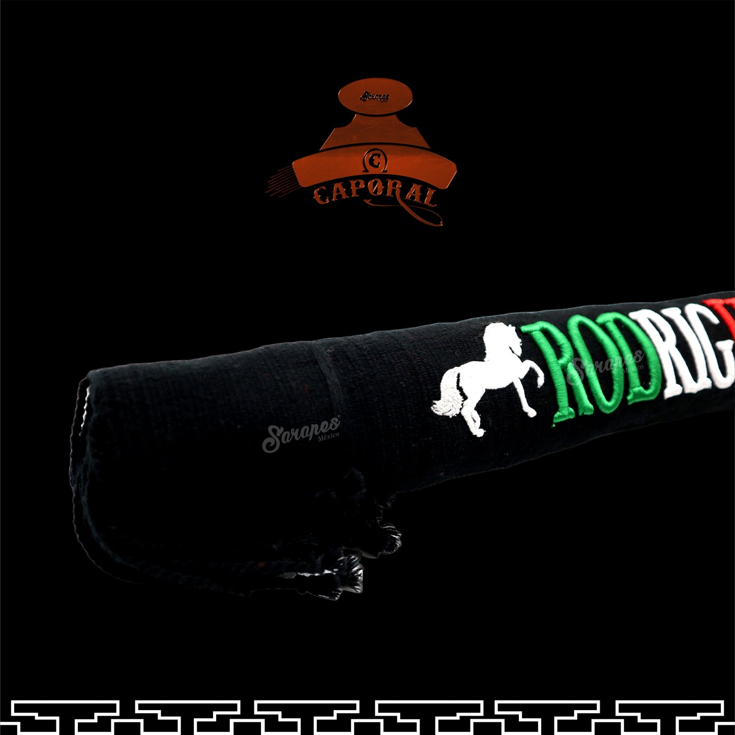 SARAPE CAPORAL CON BORDADO