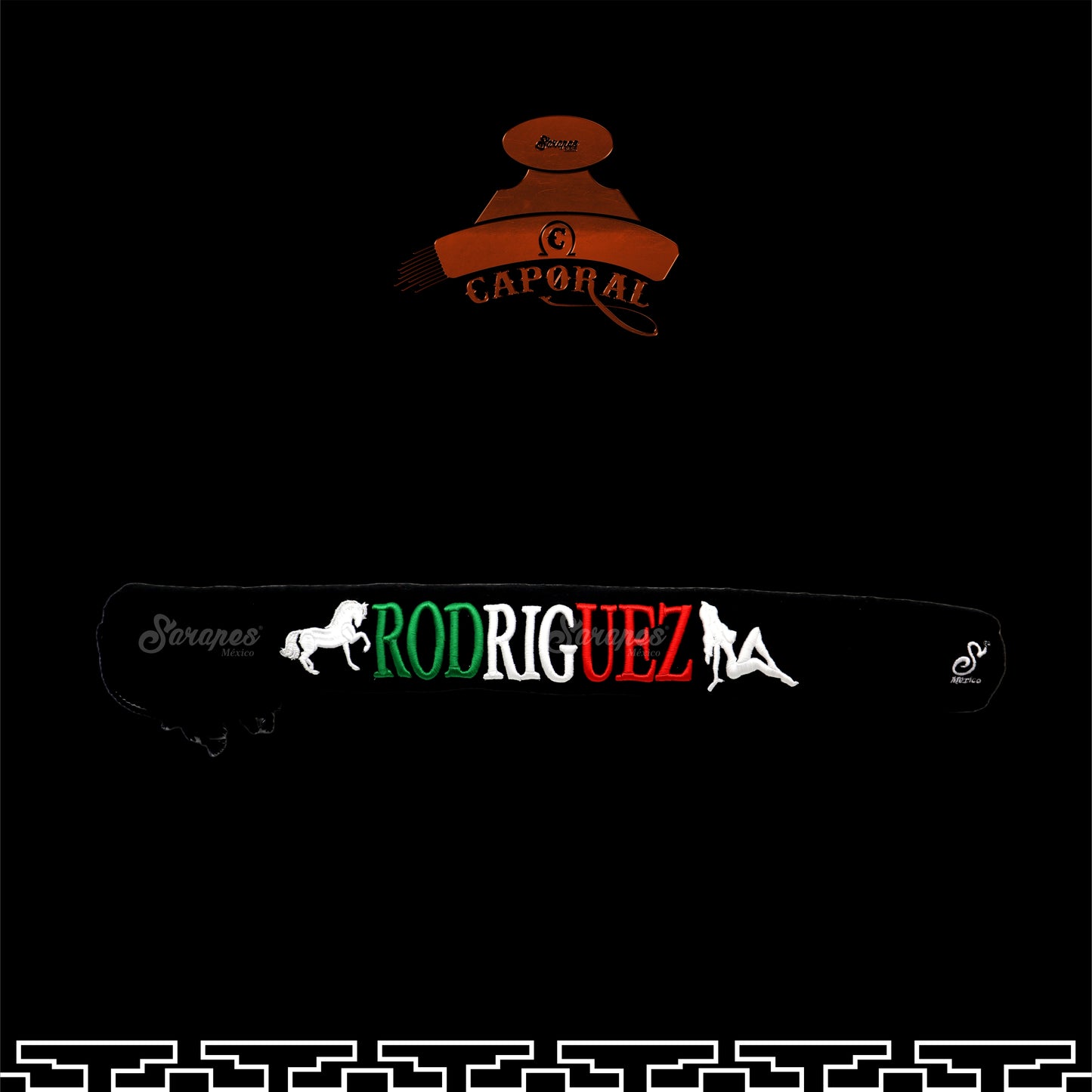 SARAPE CAPORAL CON BORDADO