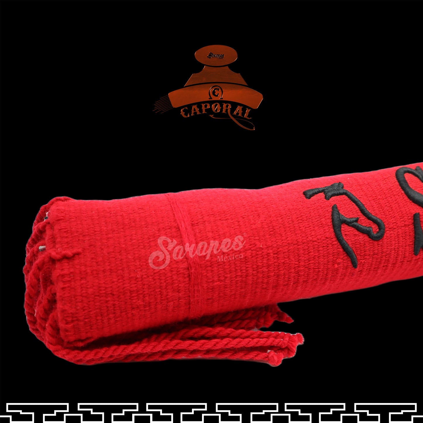 SARAPE CAPORAL CON BORDADO