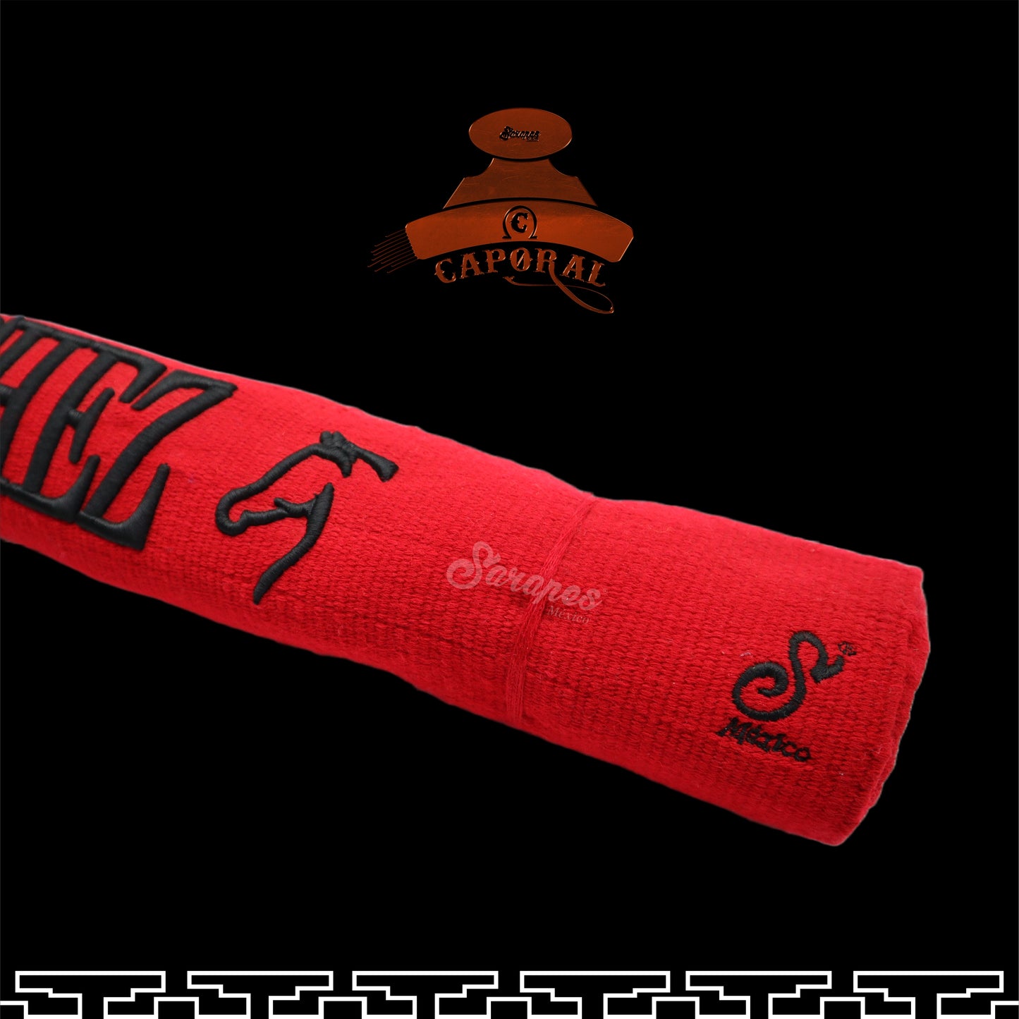 SARAPE CAPORAL CON BORDADO