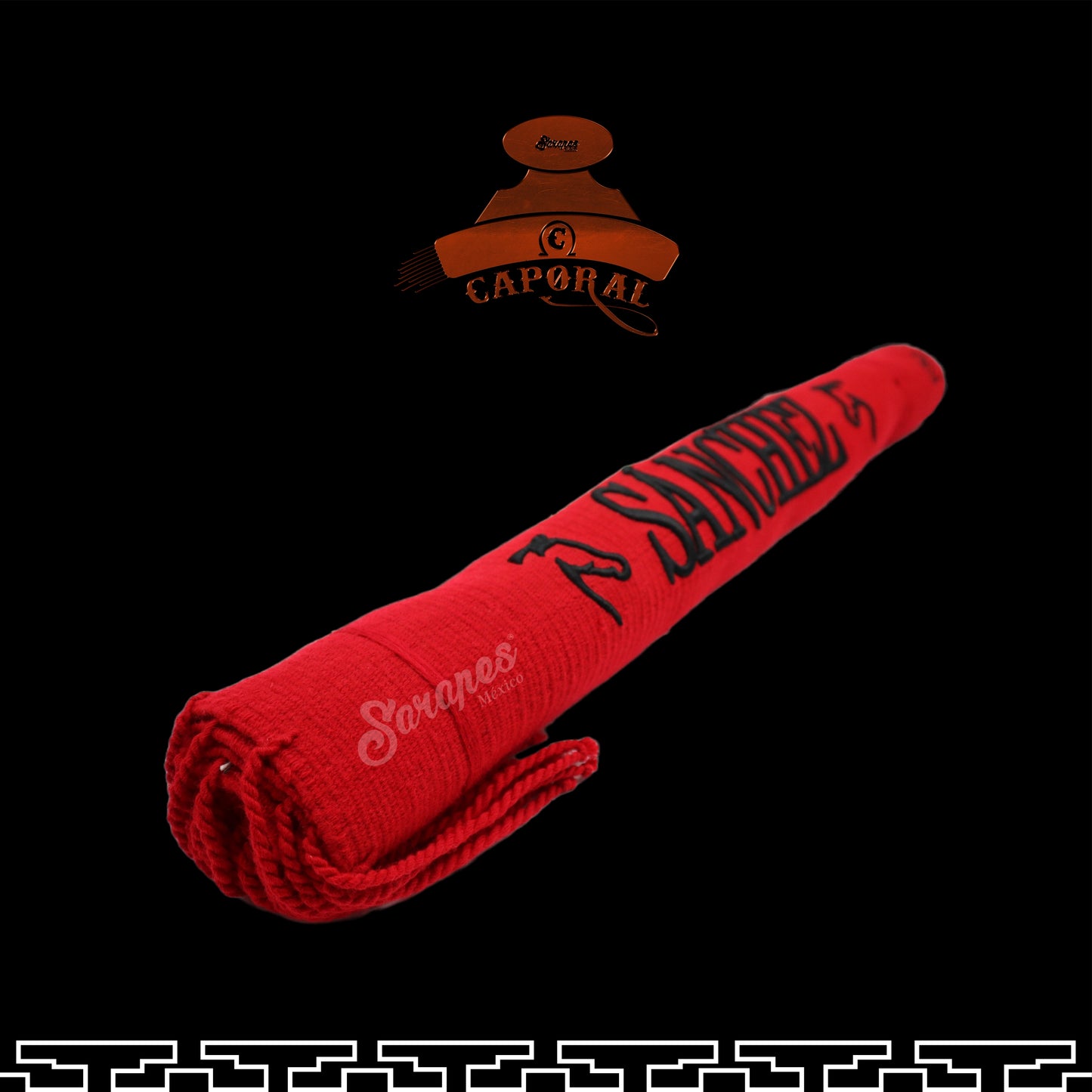 SARAPE CAPORAL CON BORDADO