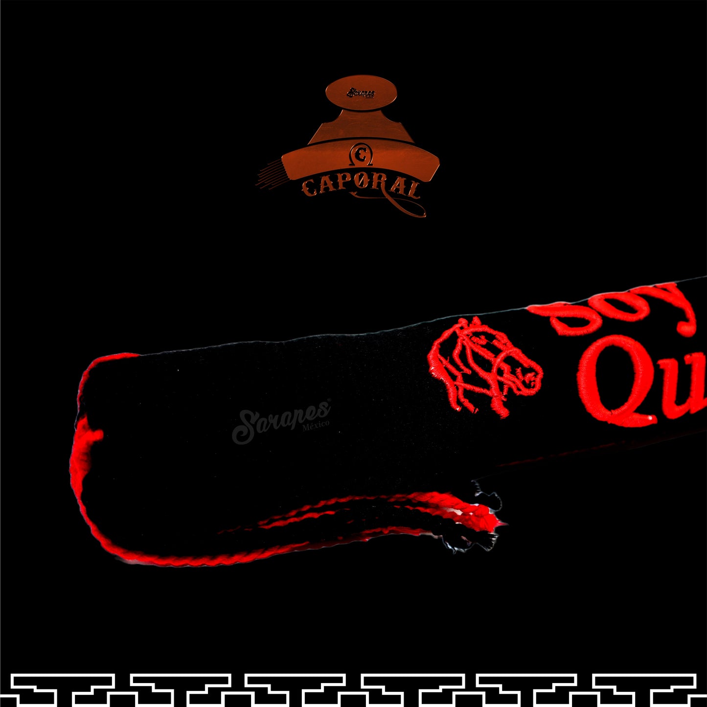 SARAPE CAPORAL CON BORDADO