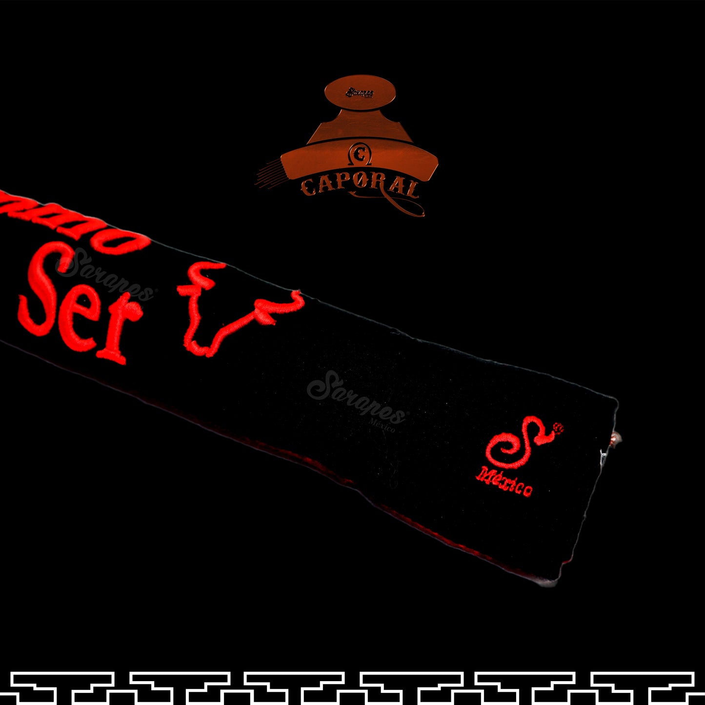 SARAPE CAPORAL CON BORDADO