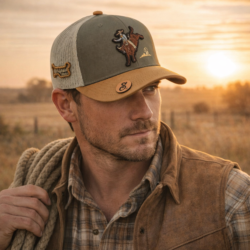 Gorra Suertes Charras Jineteo de Toro