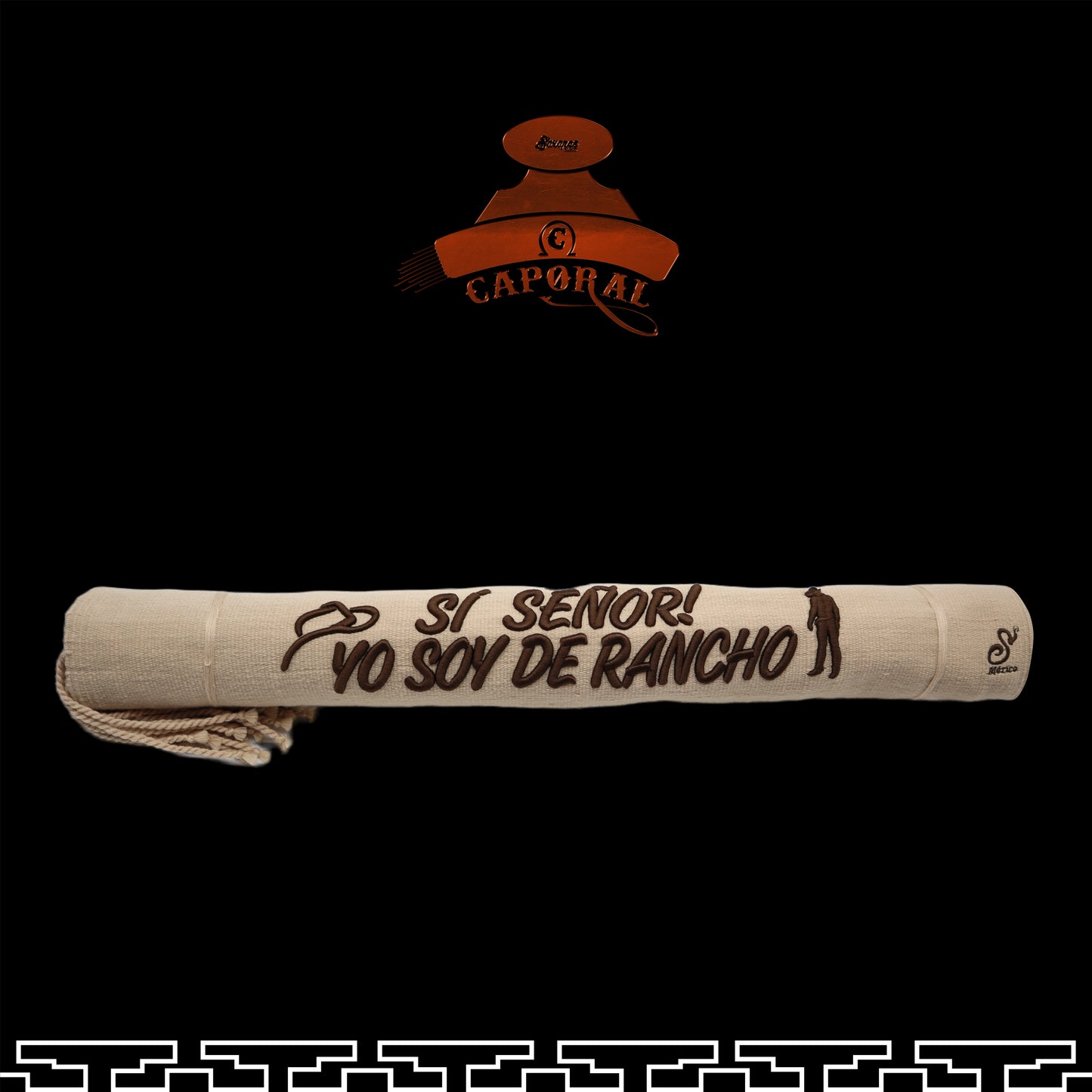 SARAPE CAPORAL CON BORDADO