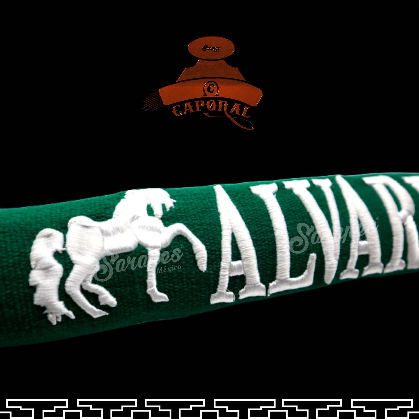 SARAPE CAPORAL CON BORDADO