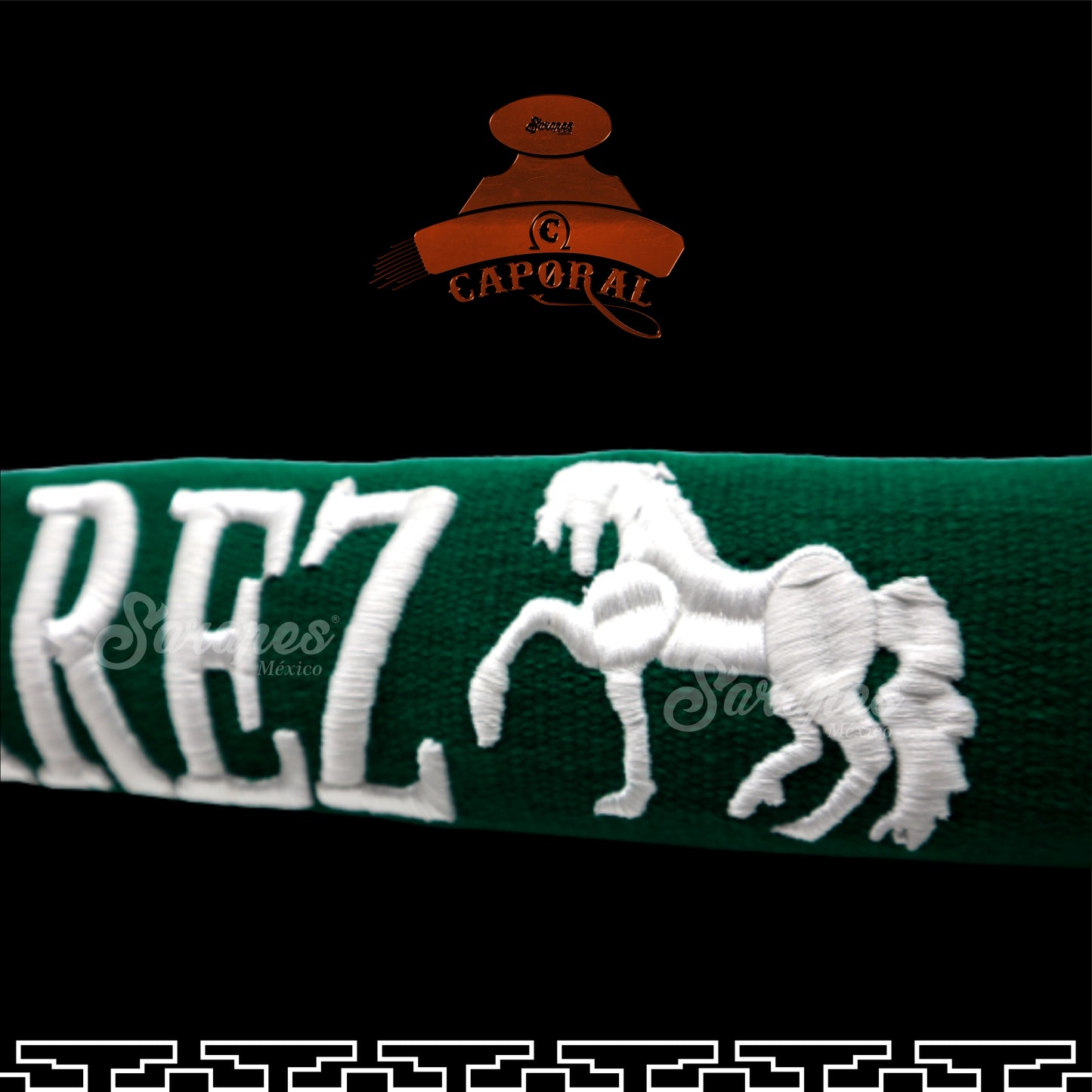 SARAPE CAPORAL CON BORDADO