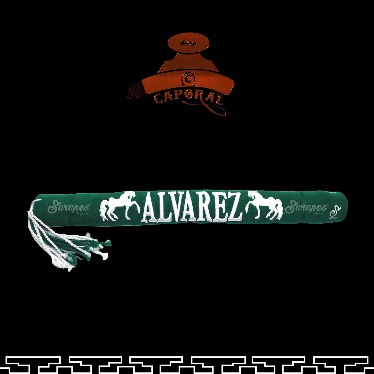 SARAPE CAPORAL CON BORDADO