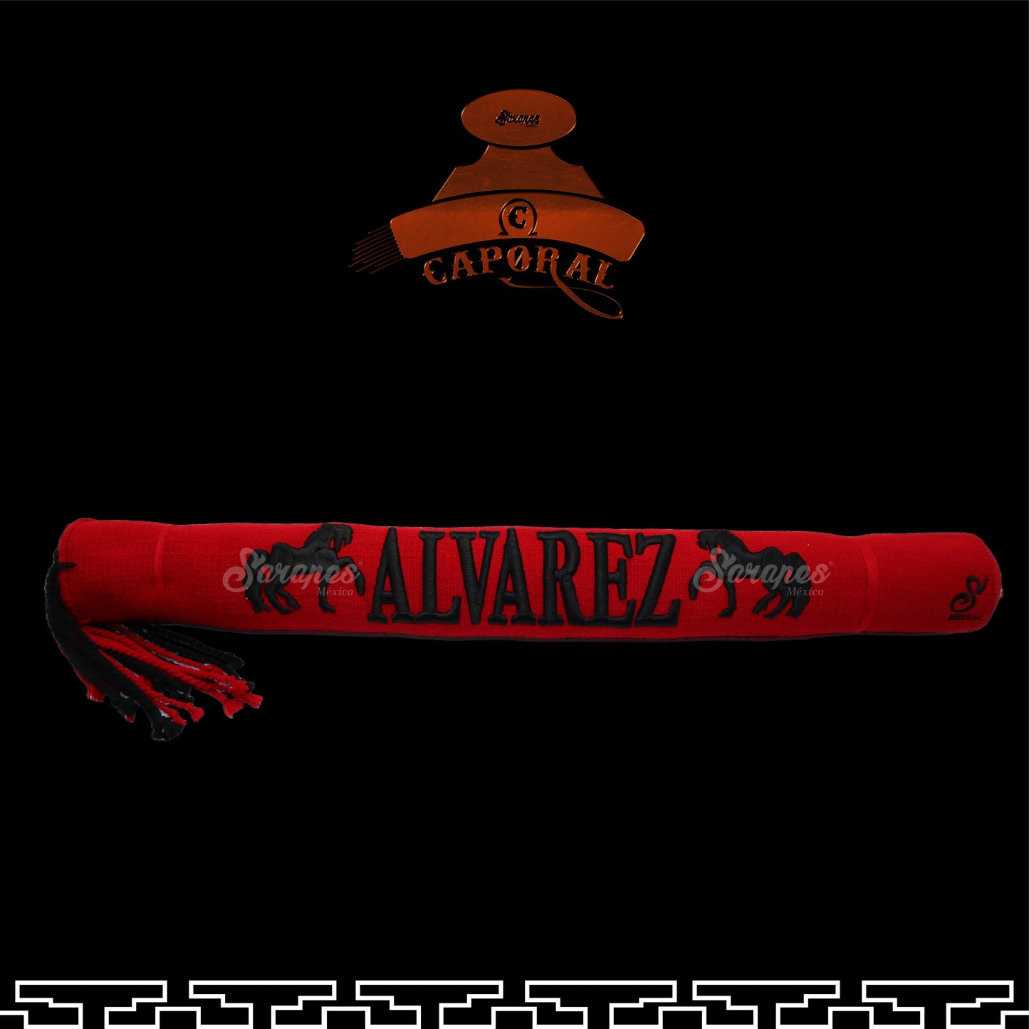 SARAPE CAPORAL CON BORDADO