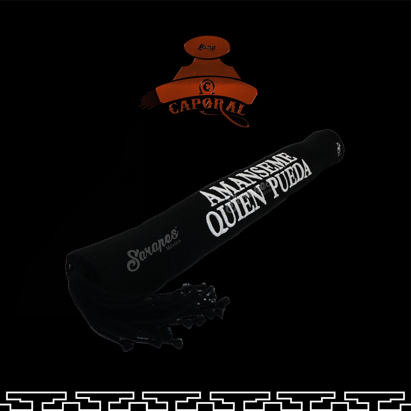 SARAPE CAPORAL CON BORDADO