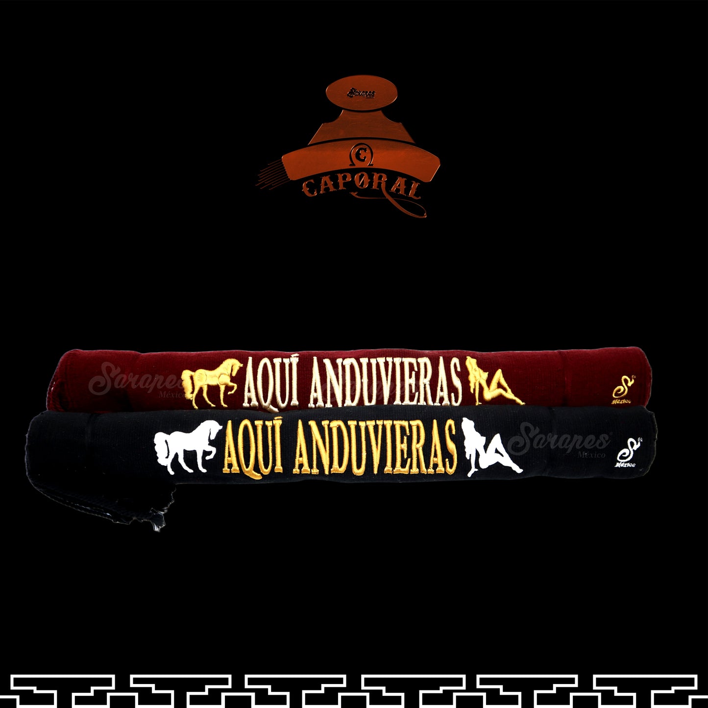 SARAPE CAPORAL CON BORDADO