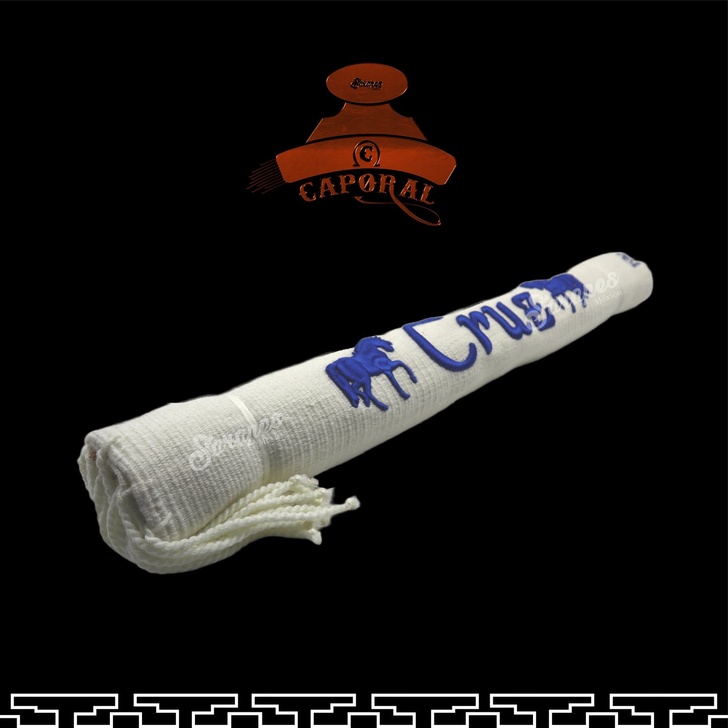 SARAPE CAPORAL CON BORDADO