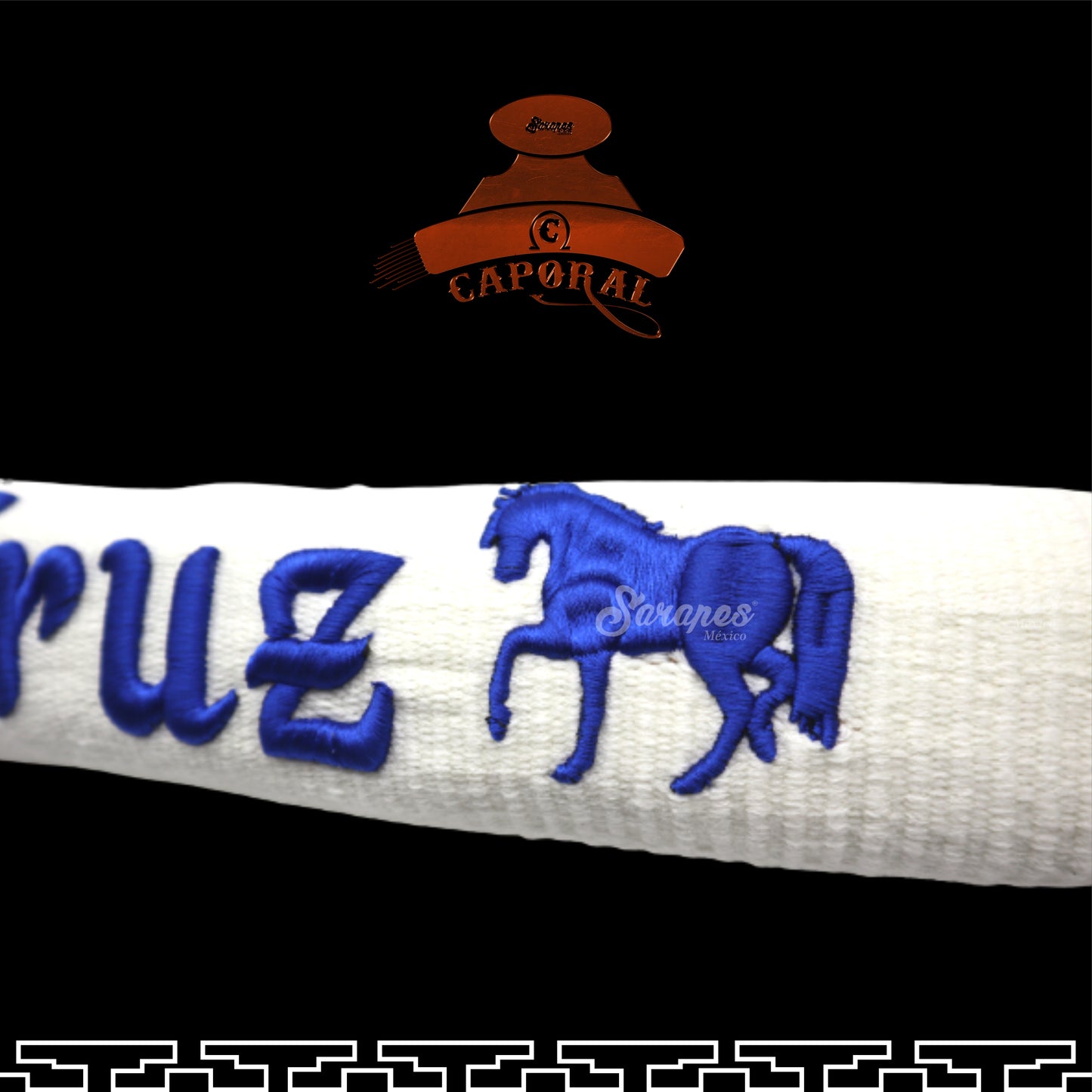 SARAPE CAPORAL CON BORDADO