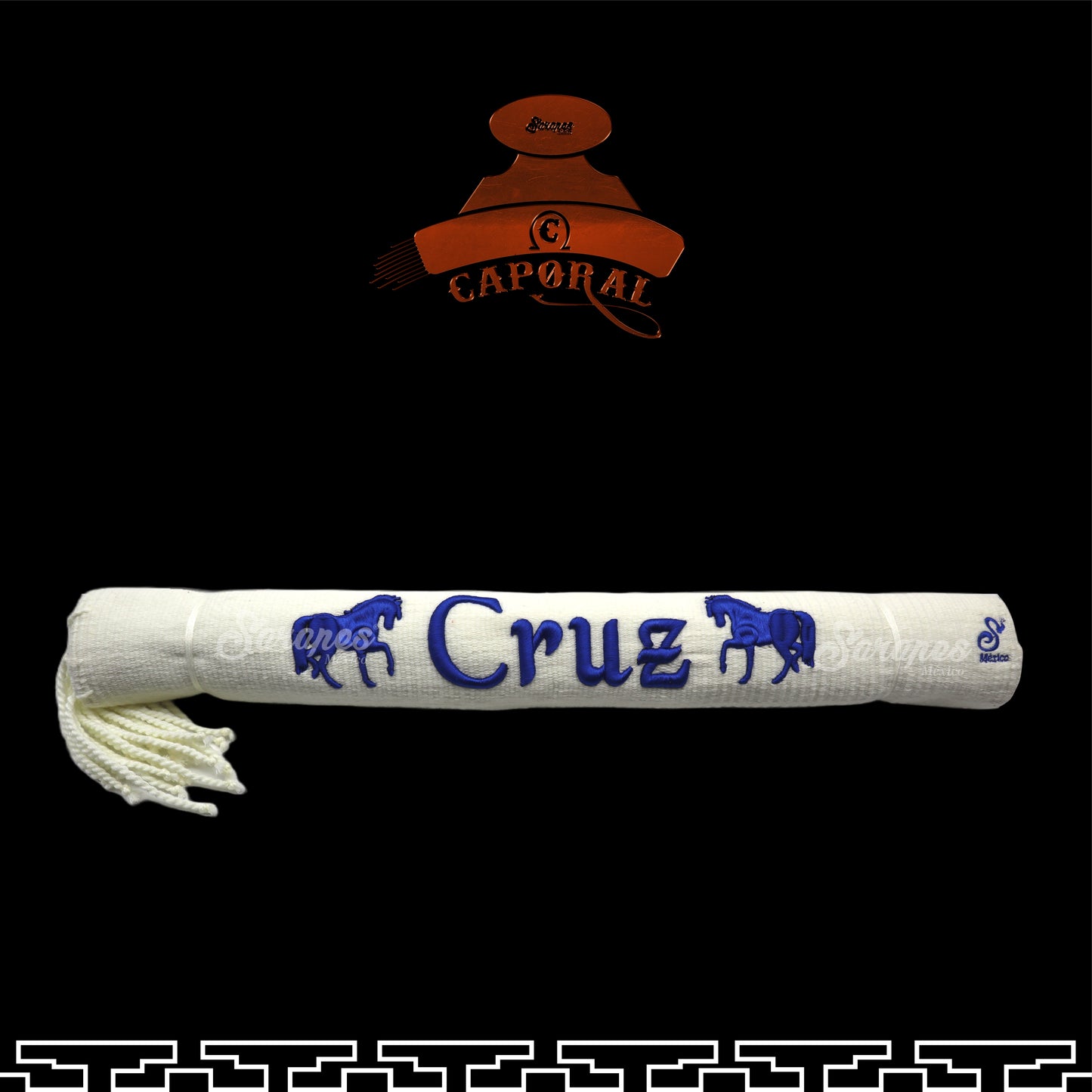 SARAPE CAPORAL CON BORDADO