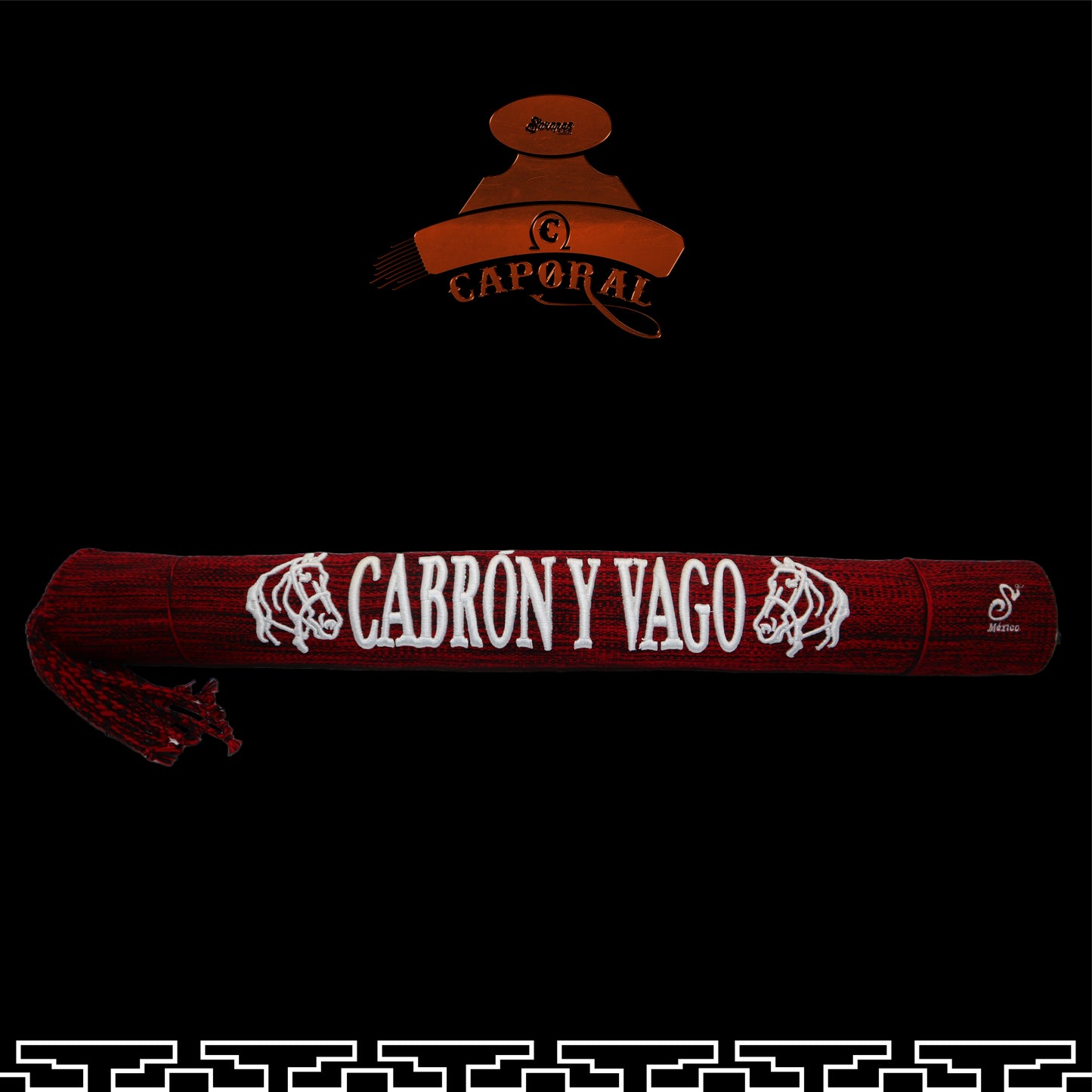 SARAPE CAPORAL CON BORDADO