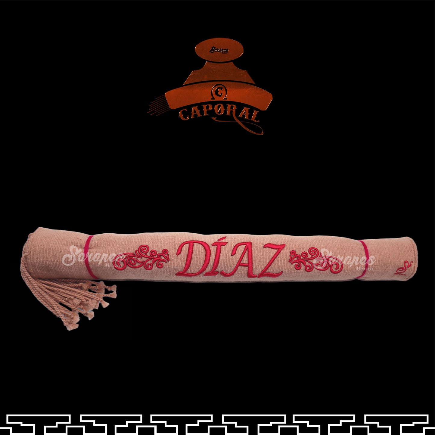 SARAPE CAPORAL CON BORDADO