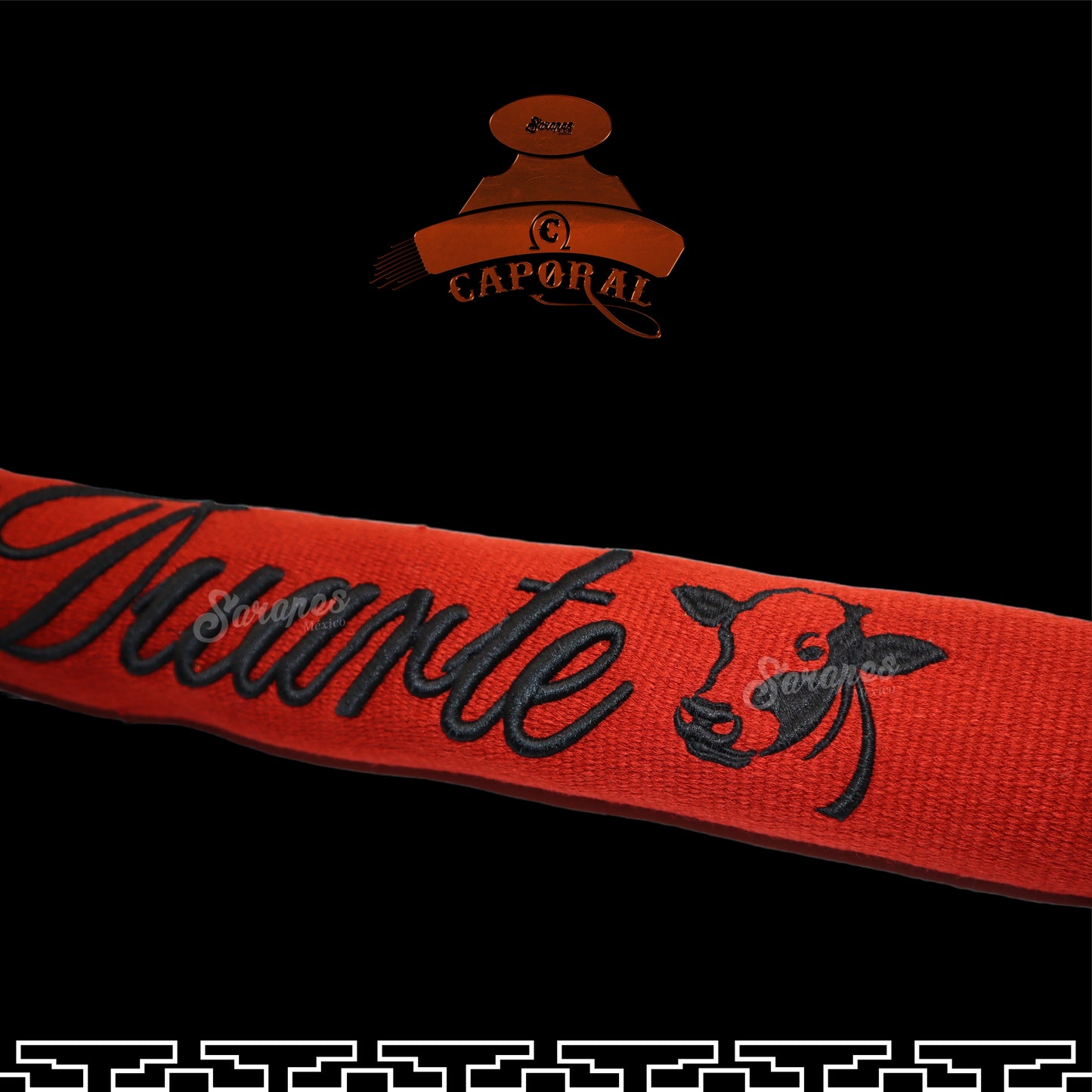 SARAPE CAPORAL CON BORDADO