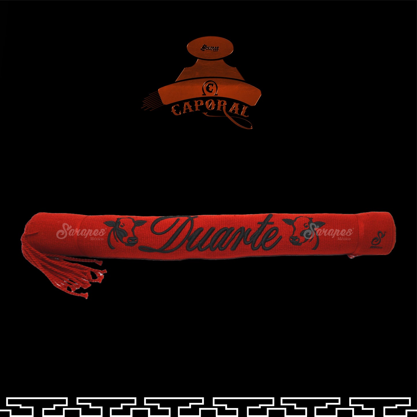 SARAPE CAPORAL CON BORDADO