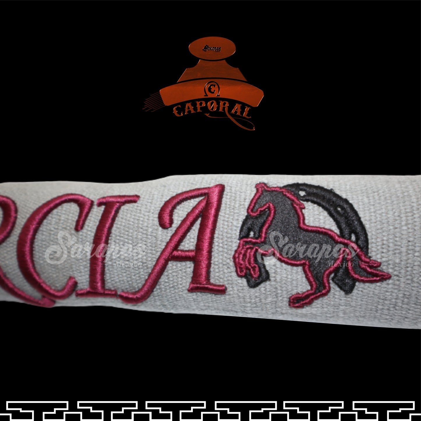 SARAPE CAPORAL CON BORDADO