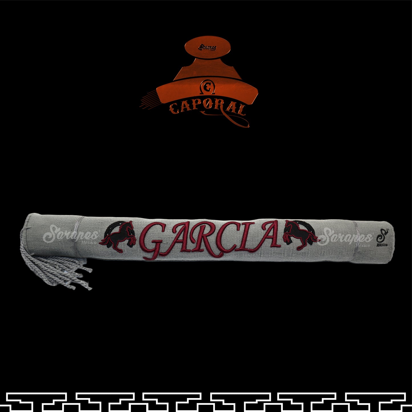 SARAPE CAPORAL CON BORDADO