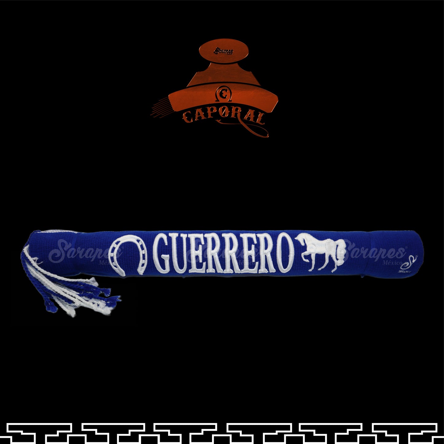 SARAPE CAPORAL CON BORDADO