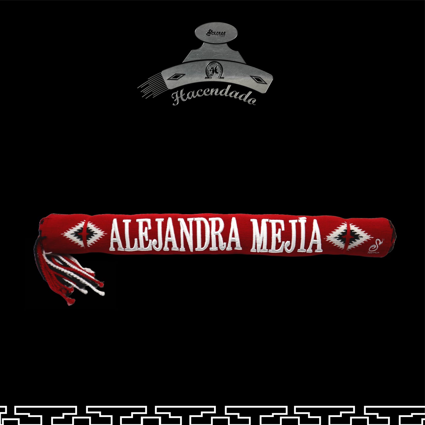 SARAPE CHARRO HACENDADO CON BORDADO 3D