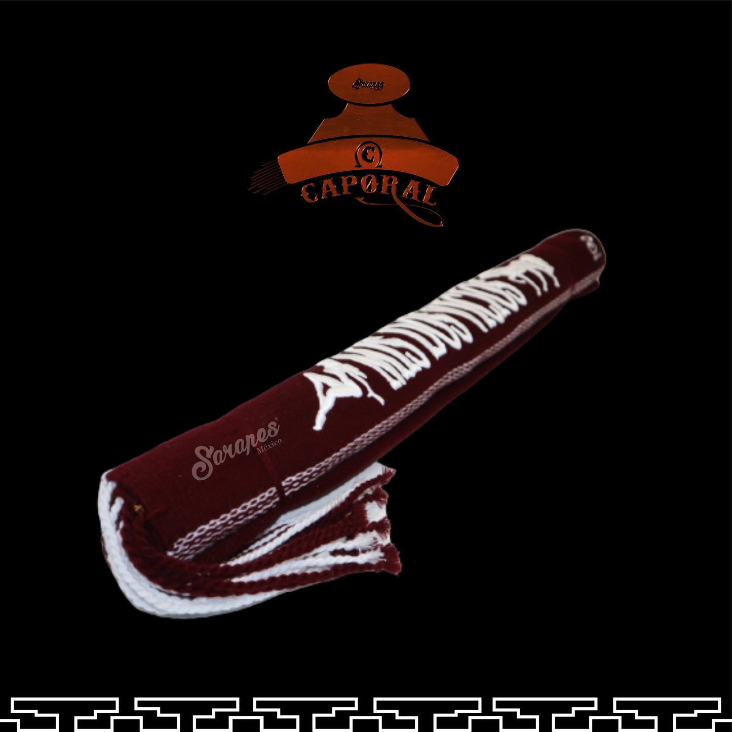 SARAPE CAPORAL CON BORDADO