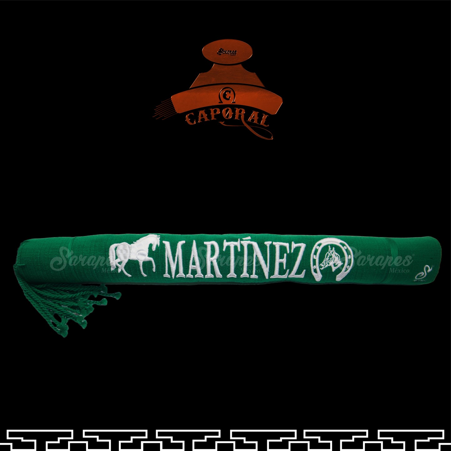 SARAPE CAPORAL CON BORDADO