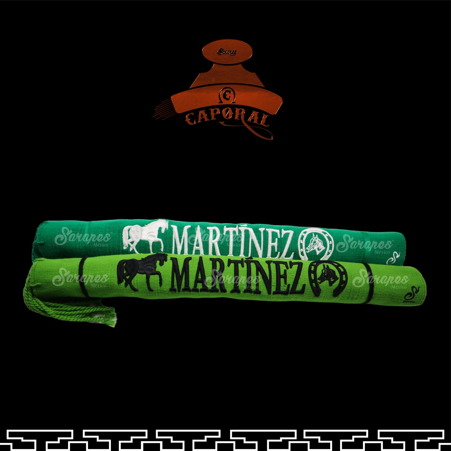 SARAPE CAPORAL CON BORDADO