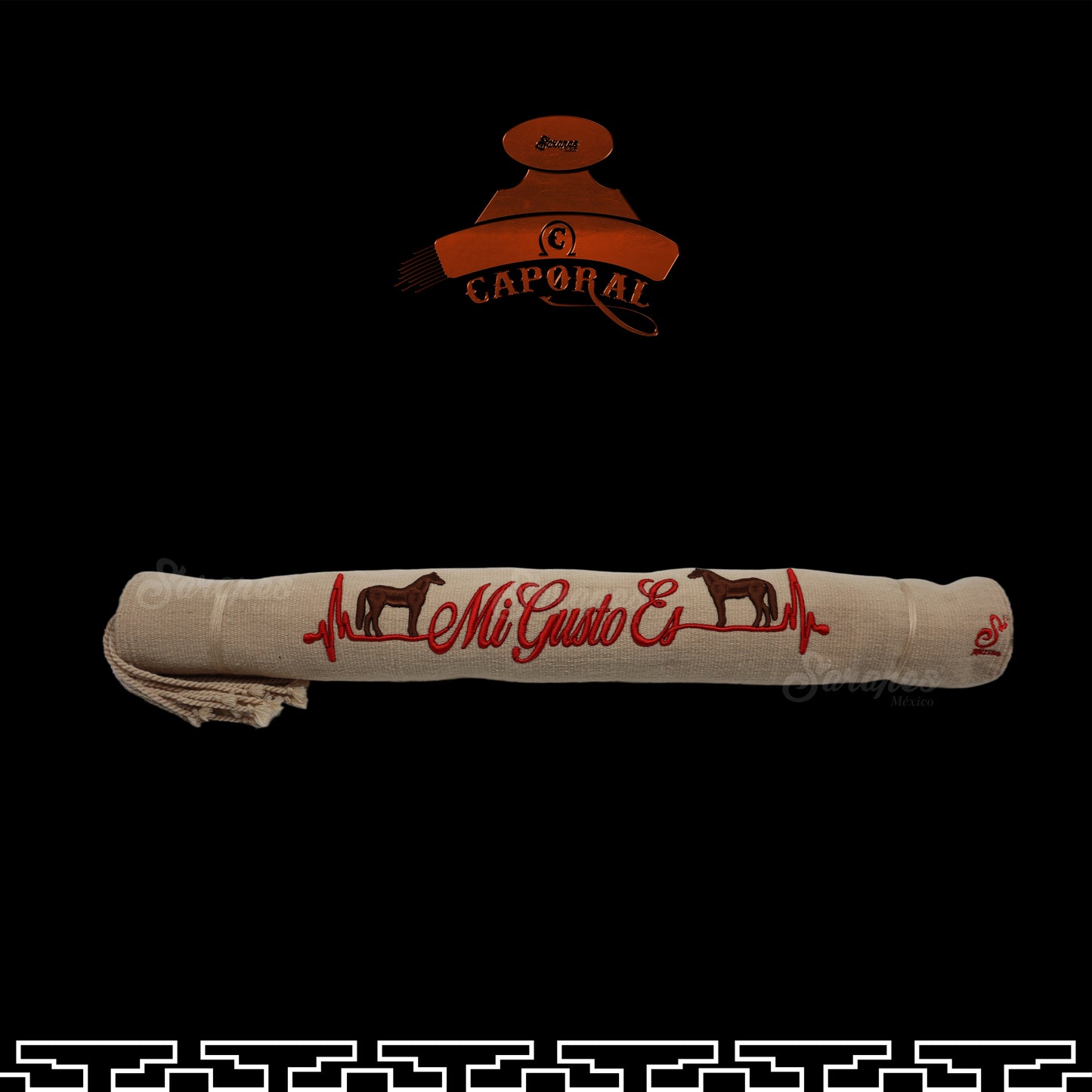 SARAPE CAPORAL CON BORDADO