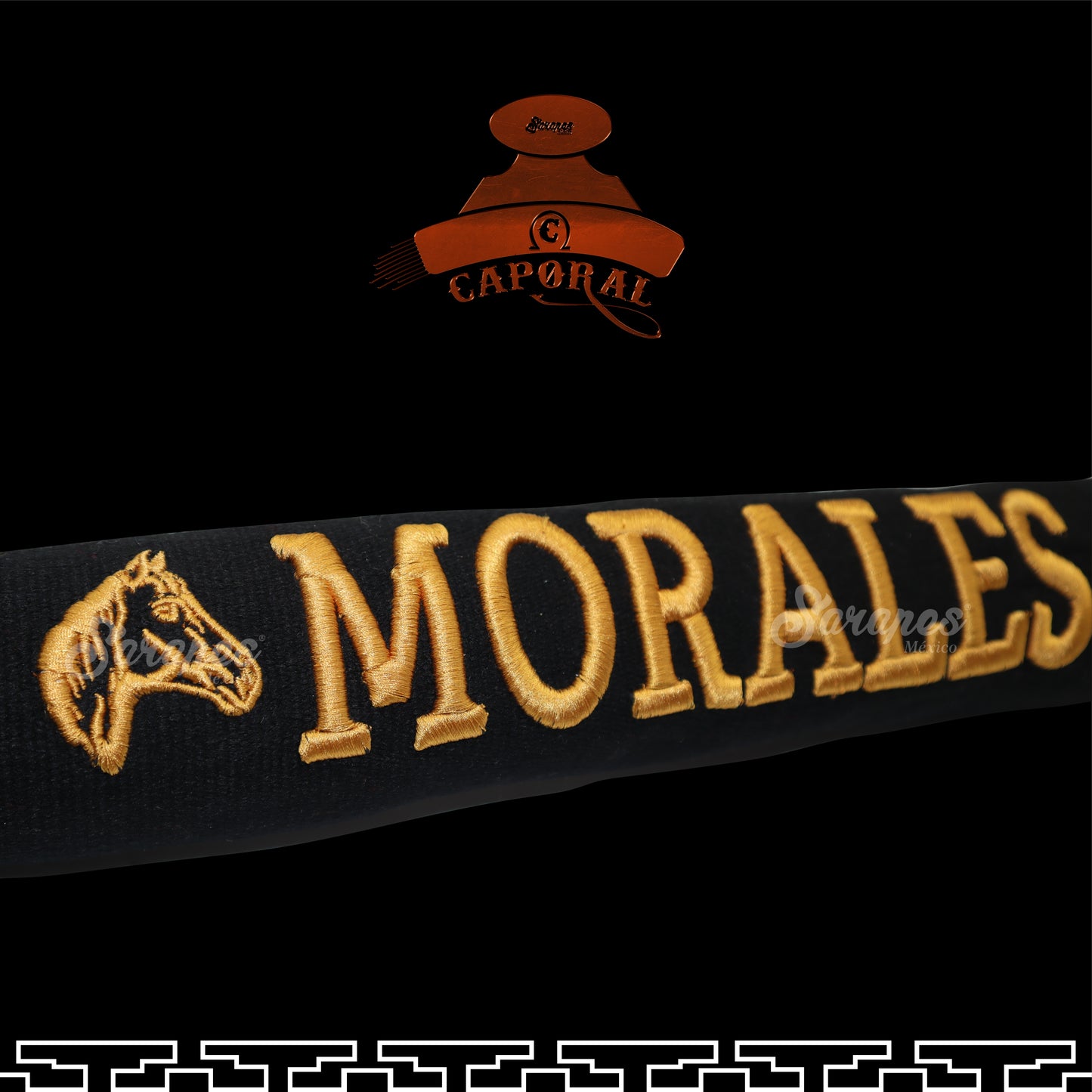 SARAPE CAPORAL CON BORDADO