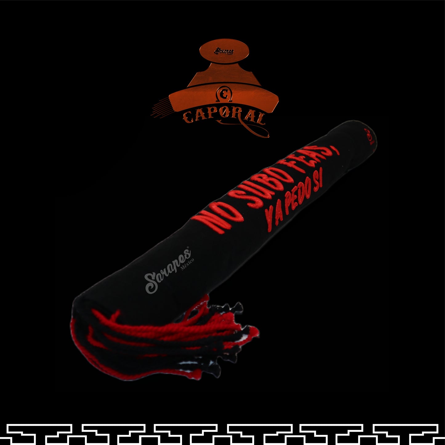 SARAPE CAPORAL CON BORDADO