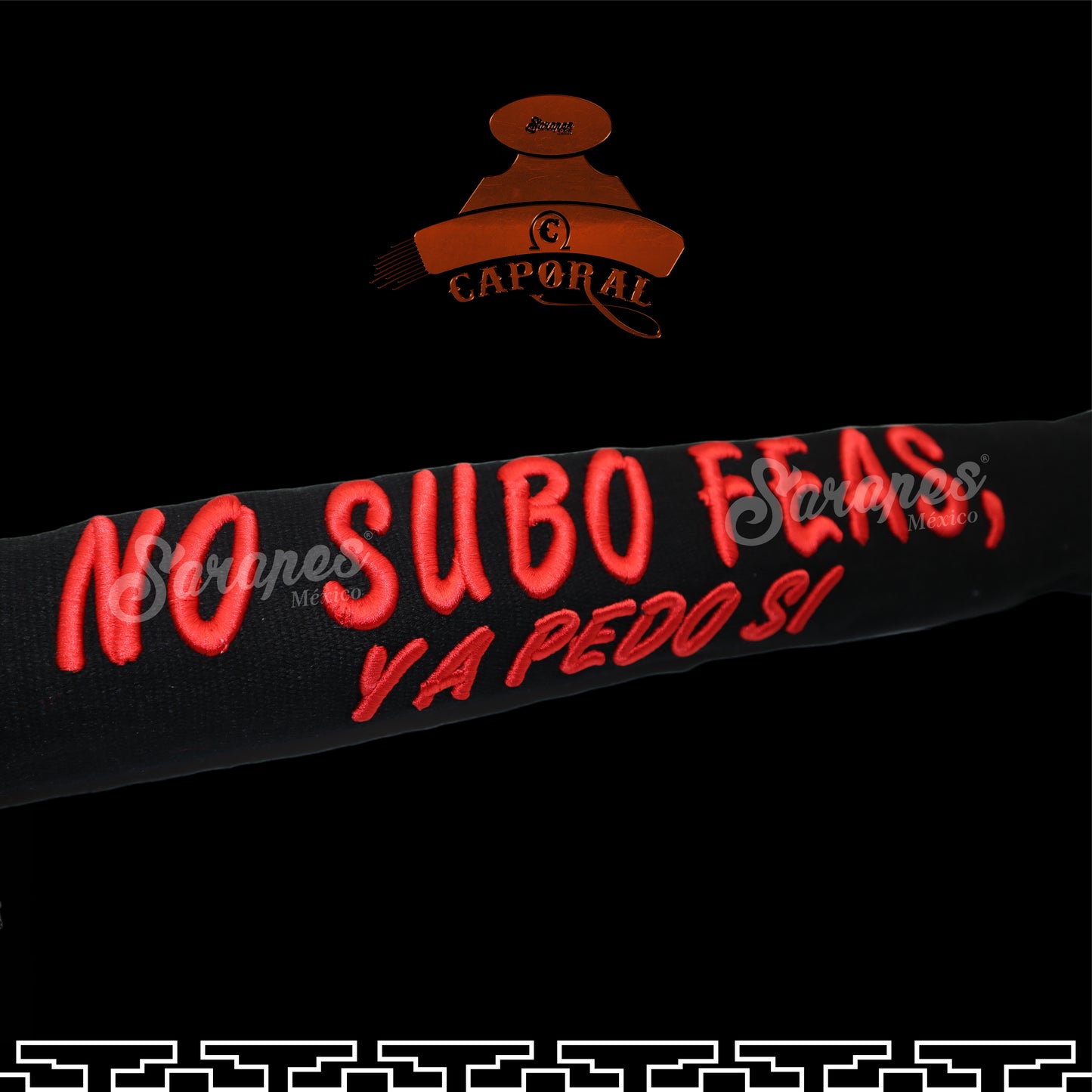 SARAPE CAPORAL CON BORDADO