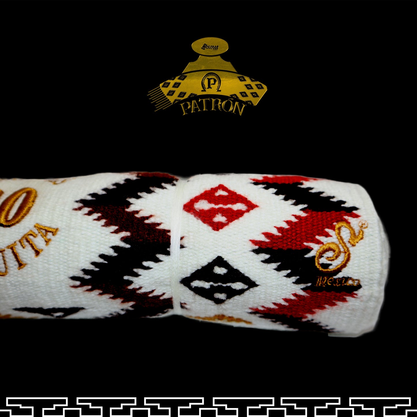 SARAPE PATRÓN BORDADO DE ALTA GAMA (AGREGA TU FIERRO GANADERO)