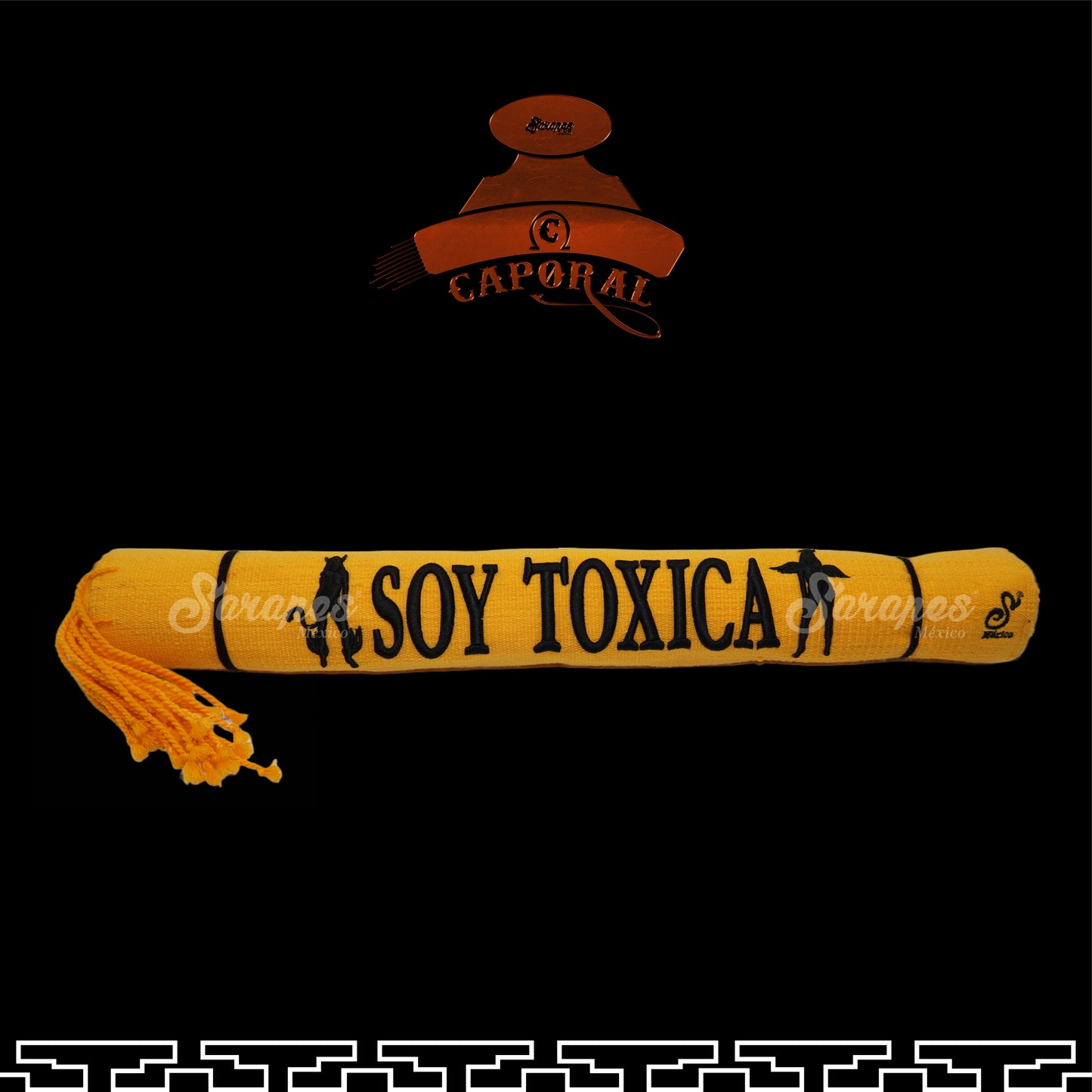 SARAPE CAPORAL CON BORDADO