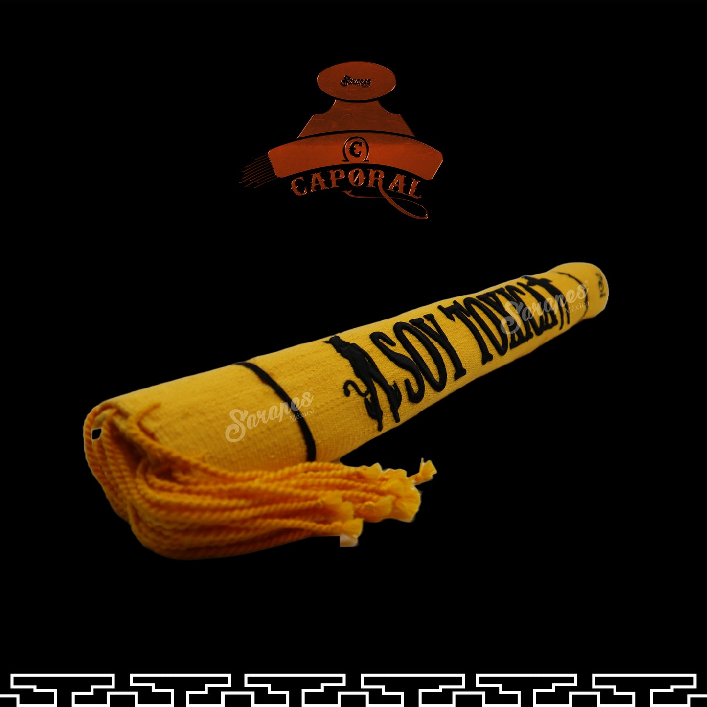 SARAPE CAPORAL CON BORDADO