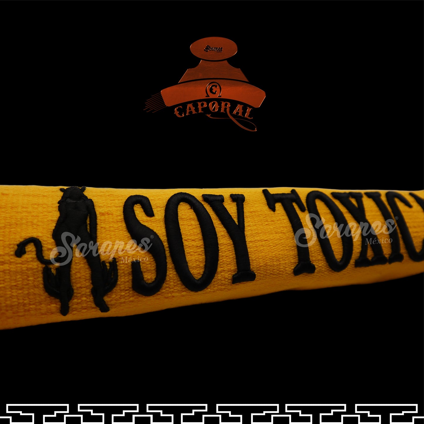 SARAPE CAPORAL CON BORDADO