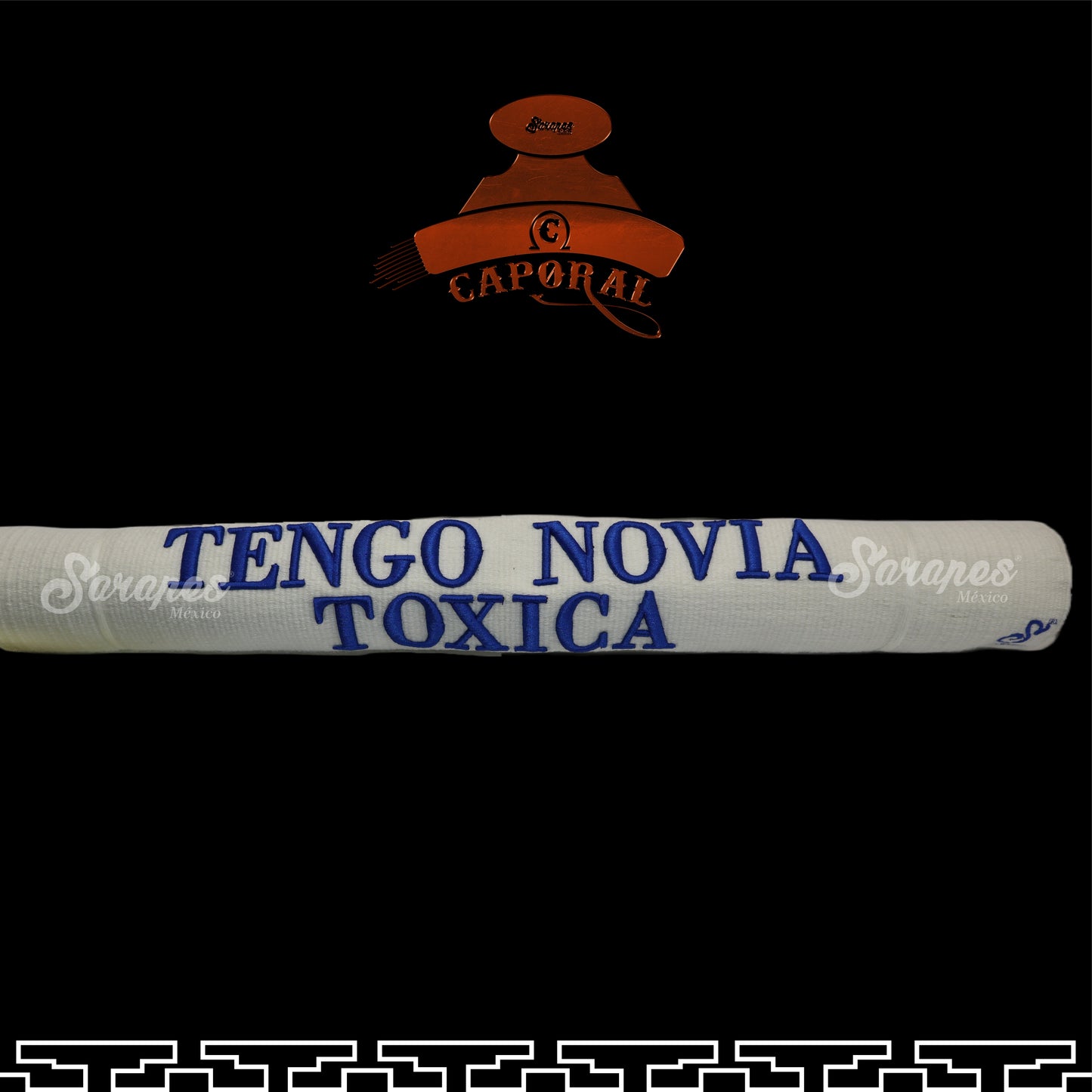 SARAPE CAPORAL CON BORDADO