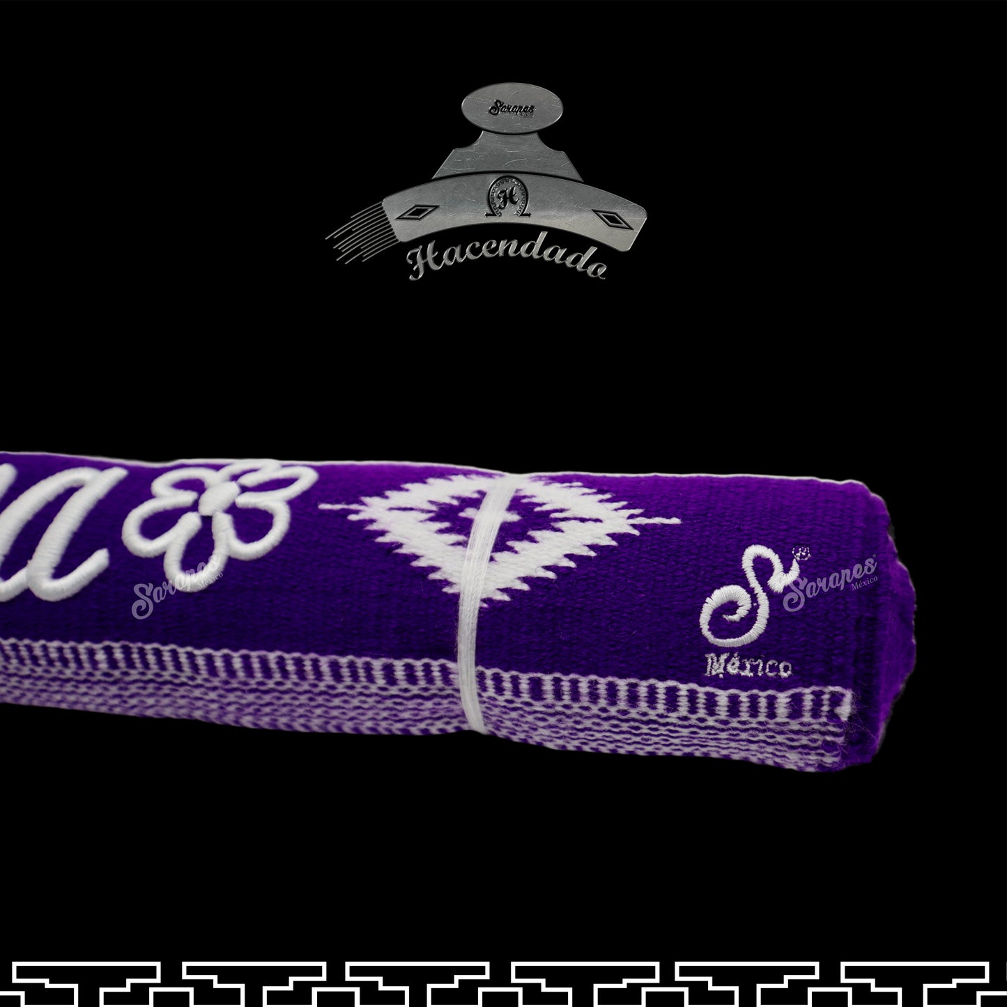 SARAPE CHARRO HACENDADO CON BORDADO 3D