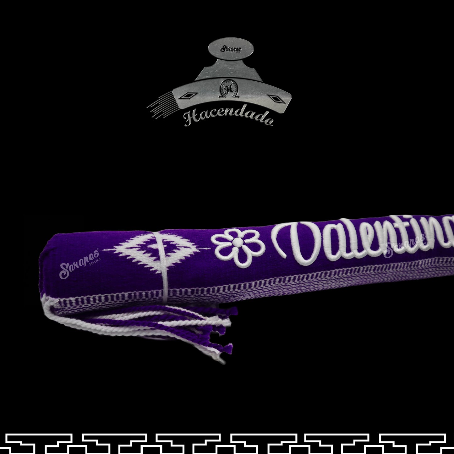 SARAPE CHARRO HACENDADO CON BORDADO 3D