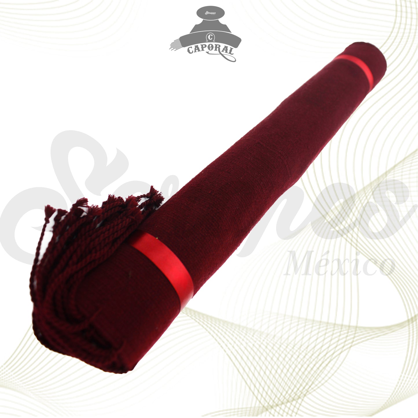 SARAPE CAPORAL CON BORDADO 3D -(PERSONALÍZALO A TU GUSO)