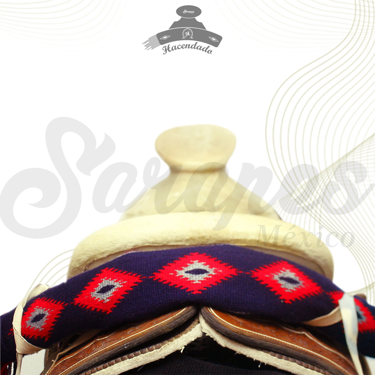 SARAPE CHARRO HACENDADO (SIN BORDAR)