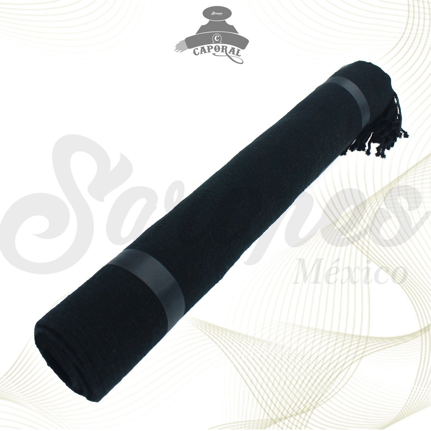 SARAPE CAPORAL CON BORDADO 3D (PERSONALÍZALO A TU GUSTO)