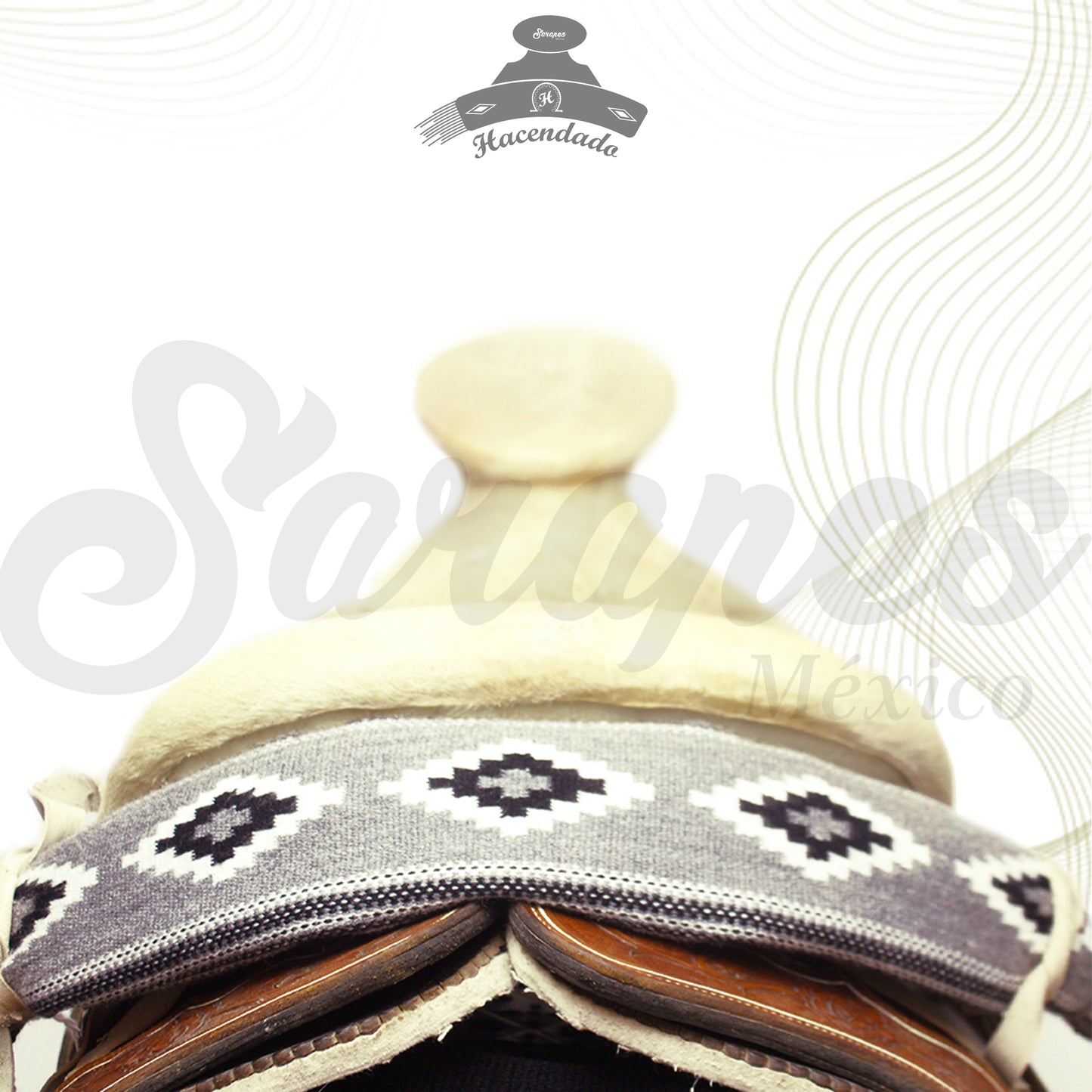 SARAPE CHARRO HACENDADO (SIN BORDAR)