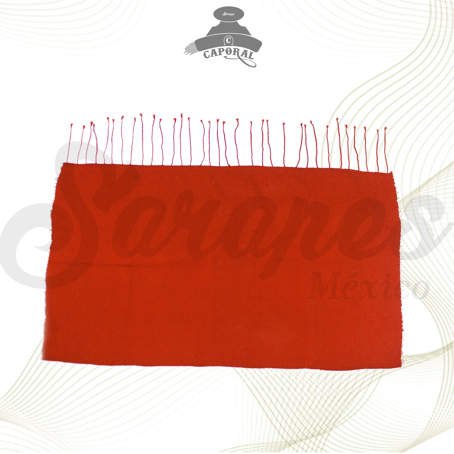 SARAPE CAPORAL CON BORDADO 3D (PERSONALÍZALO A TU GUSTO)