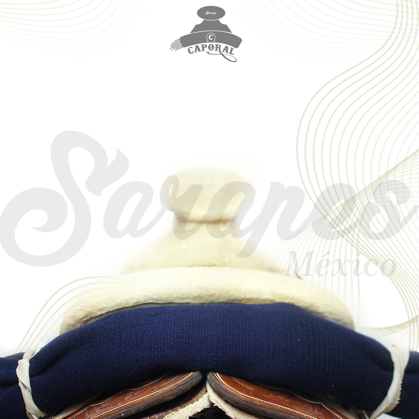 SARAPE CHARRO CAPORAL LISO