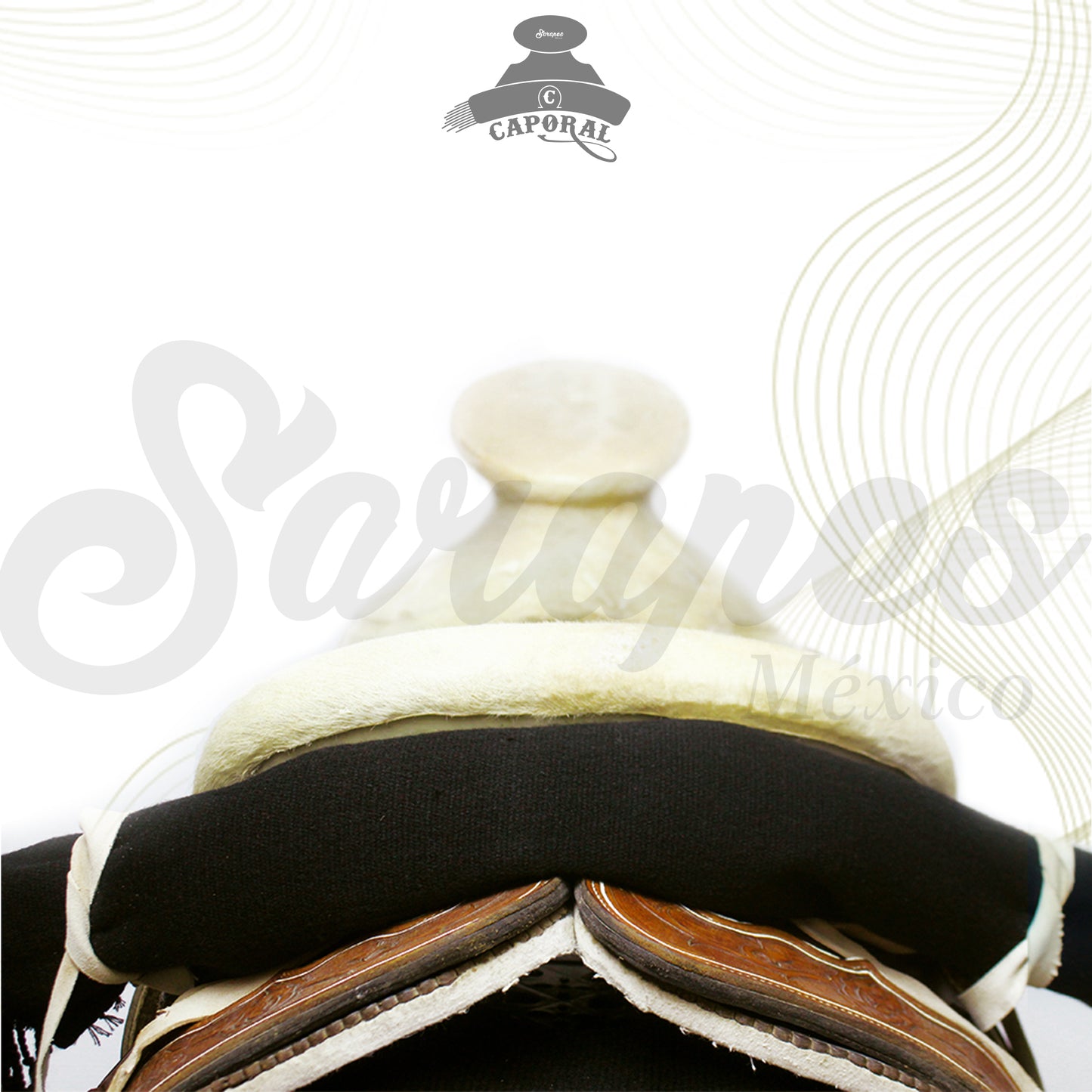 SARAPE CHARRO CAPORAL LISO