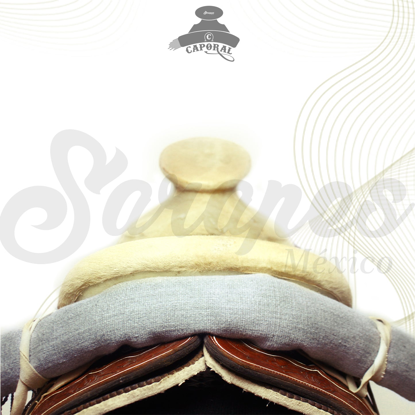 SARAPE CHARRO CAPORAL LISO